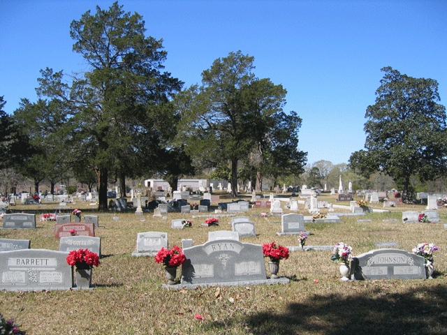 Cemetery view